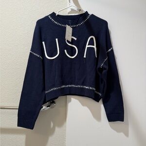 Moon and Madison USA golf sweater size xs NWT